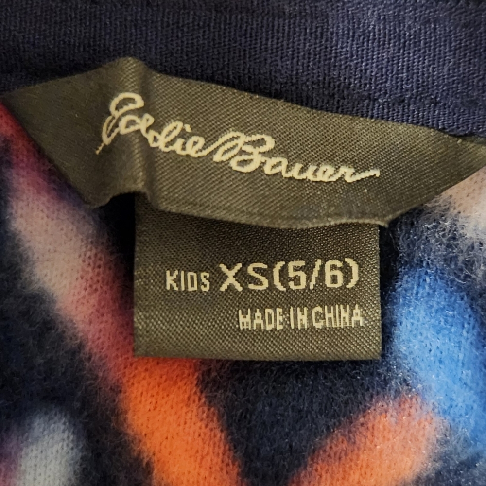 Like New, girls' Eddie Bauer, fleece pullover, XS (5/6) - Picture 2 of 2